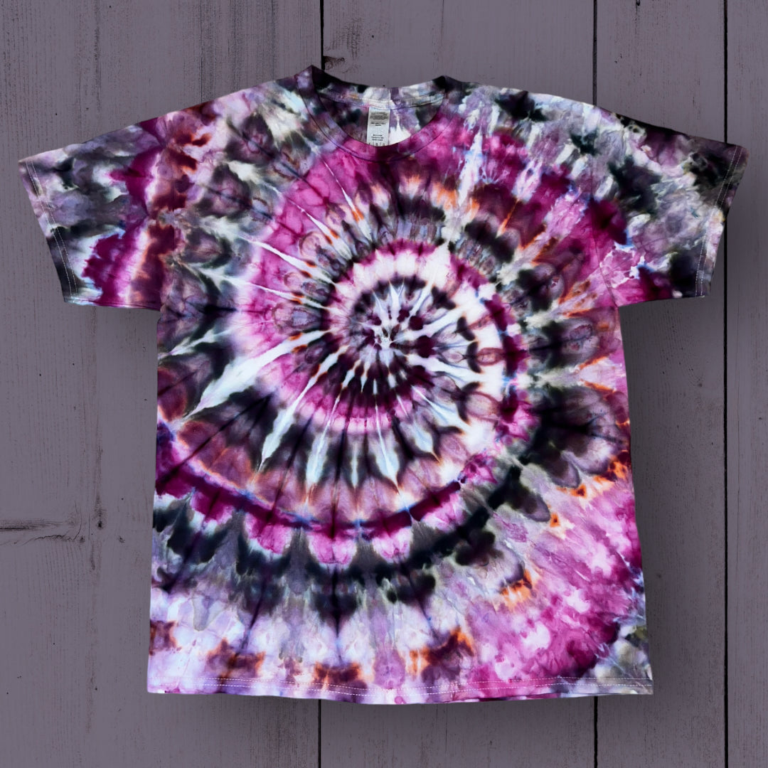 Large Ice Dyed Spiral