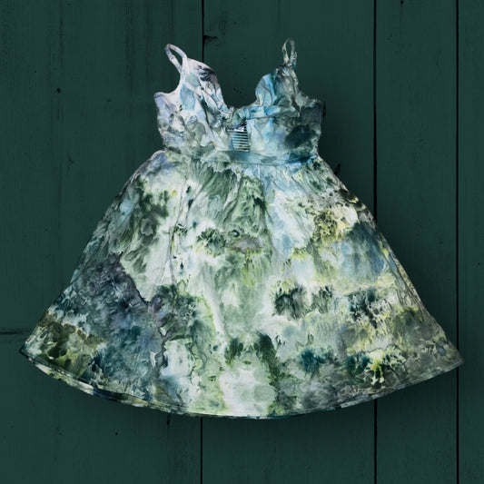 Small Ice Dyed Skater Dress