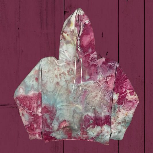 “Water Lily” Ice Dyed Hoodie