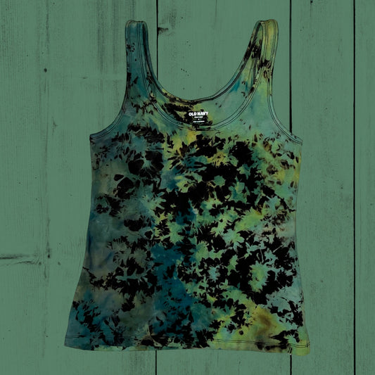 Small Reversed Ice Dyed Tank Top
