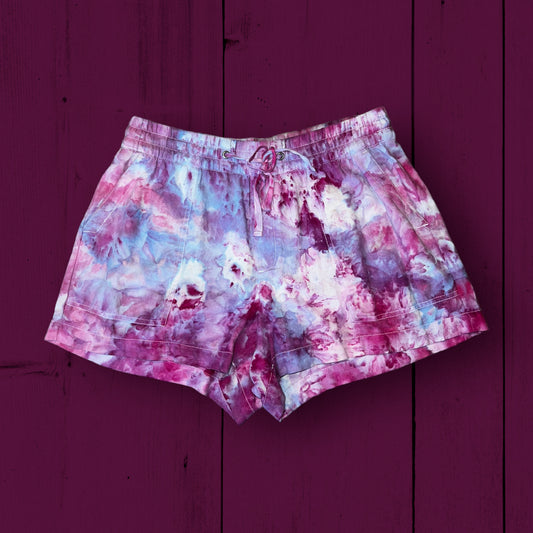 Small Ice Dyed Linen Shorts